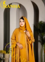 Luxury Mustard Mahira Abaya