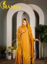 Luxury Mustard Mahira Abaya