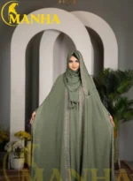 Olive Green Mahira Abaya