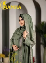 Olive Green Mahira Abaya