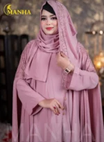 Pink Exclusive Nurjahan Abaya