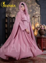 Pink Exclusive Nurjahan Abaya