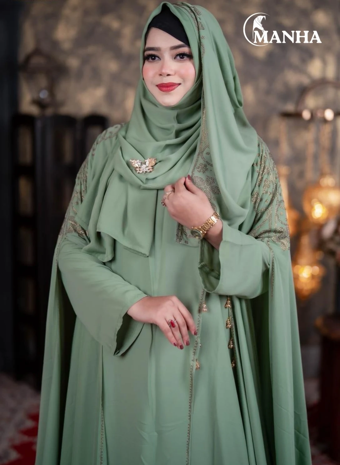 Sage Exclusive Nurjahan Abaya