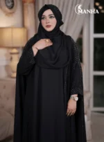 Black Eti Abaya Version-2 - Image 3