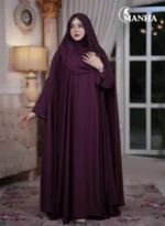 Deep Plum Eti Abaya Version -2 (2)