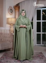 Sage Green Abaya Version-2,